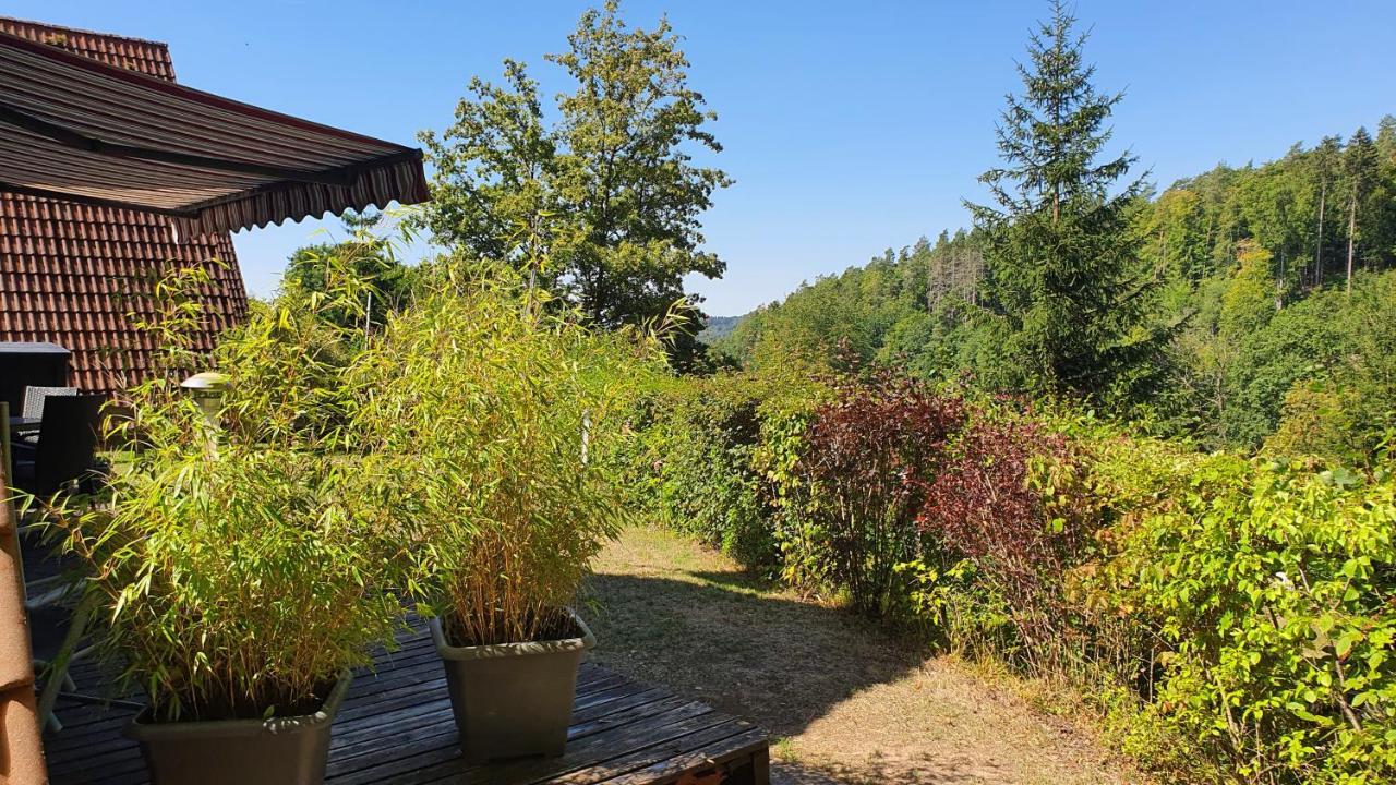 Ferienhaus Am Wald Ronshausen ภายนอก รูปภาพ