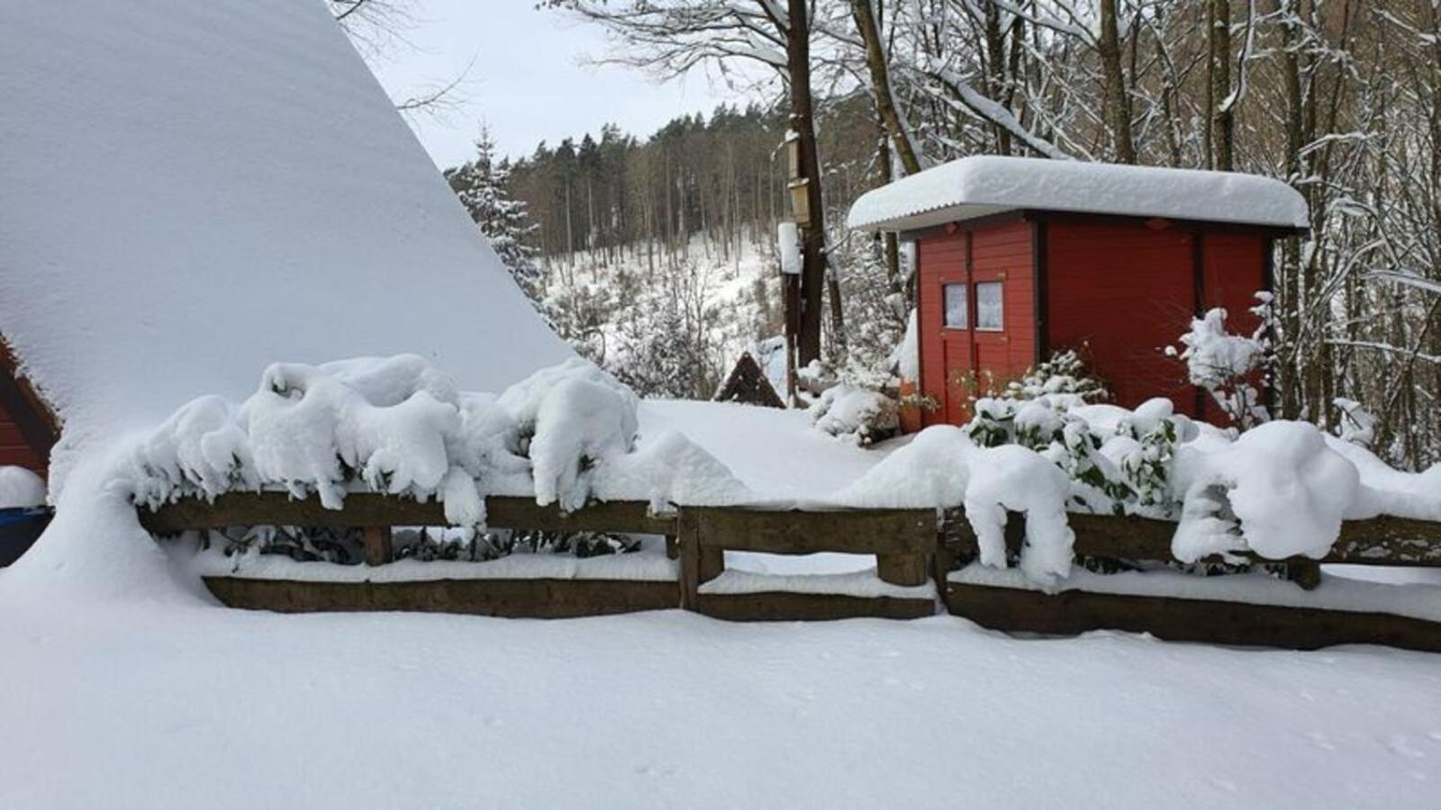 Ferienhaus Am Wald Ronshausen ภายนอก รูปภาพ